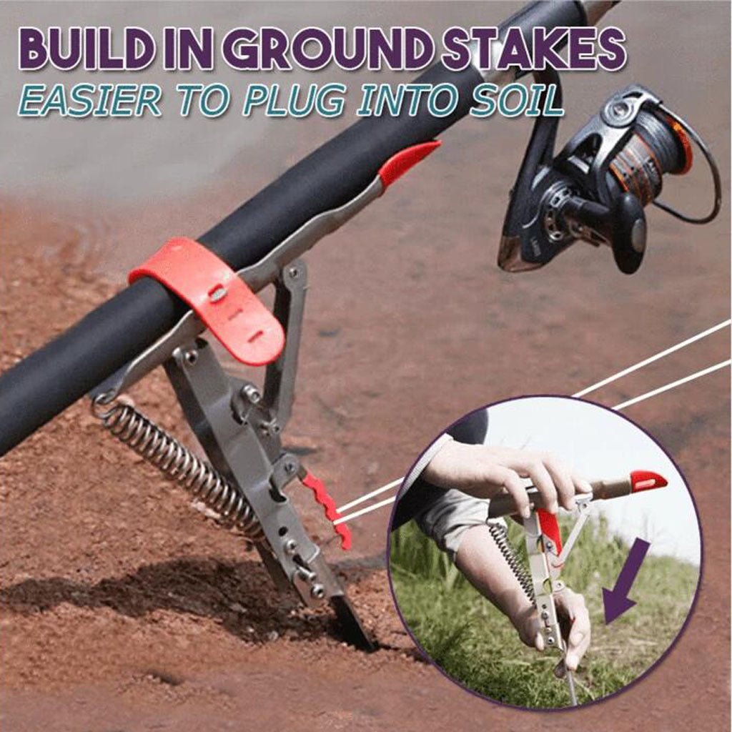 🍁 Fall Sale-40% OFF🐠Automatic Fishing Rod Holder