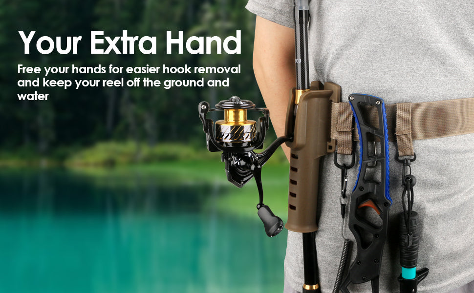 🍁 Fall Sale-50% OFF🐠Fishing Rod Holder Belt