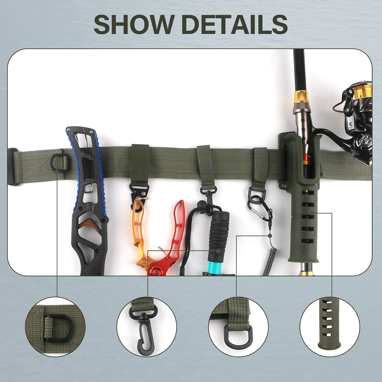 🍁 Fall Sale-50% OFF🐠Fishing Rod Holder Belt