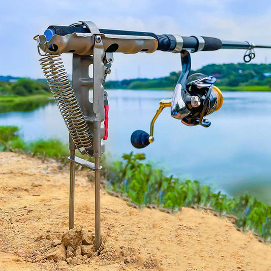 🍁 Fall Sale-40% OFF🐠Automatic Fishing Rod Holder
